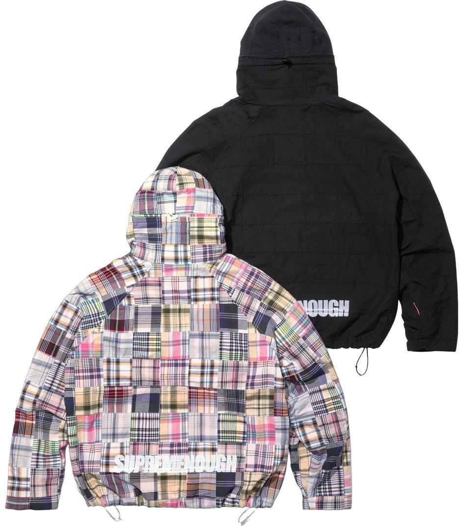 Supreme®/GOODENOUGH Patchwork Madras Hooded Jacket view 11